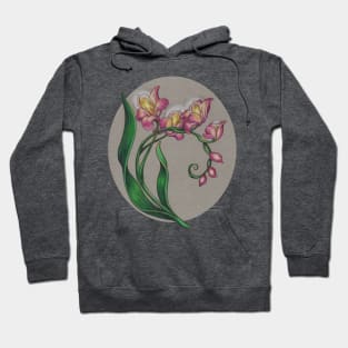 Edison Bulb Orchids Hoodie